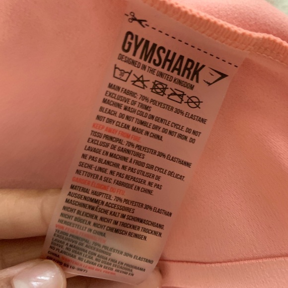 Gymshark peach dreamy crop top - Picture 4 of 5